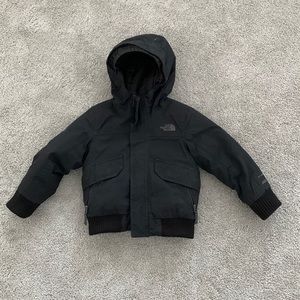 North Face black toddler coat 3T